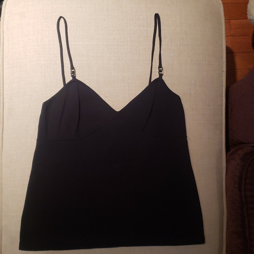 Gucci Navy Crepe Tank